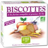 Biscottes à la farine complète bio - Borsa